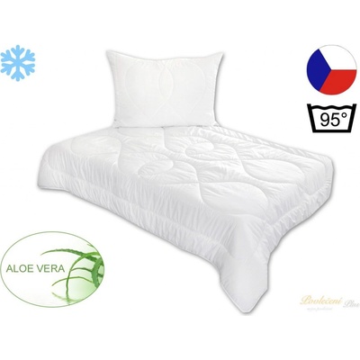 Brotex SET Přikrývka Aloe Vera UNICO zimní 140x200 1300g 70x90 900g