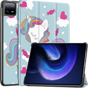 Techsuit Калъф за Xiaomi Pad 6 / Pad 6 Pro - FoldPro - Еднорог