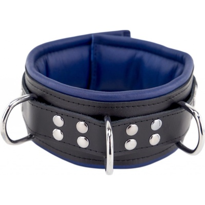 Obojok The Leather Collar Padding 3D Ring