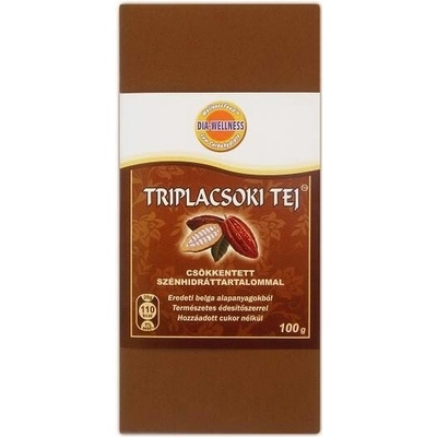 Dia Wellness Triple mliečná 100 g