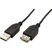 Techly 686221 USB 2.0, A-A M/F, 30cm, černý