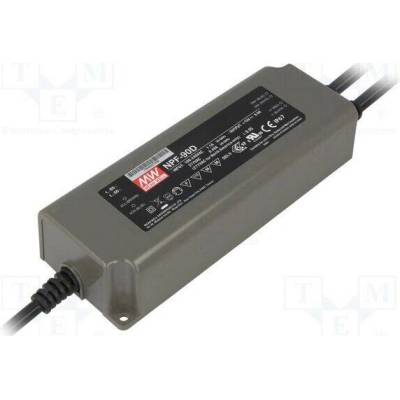 MEAN WELL NPF-90D-20 Napájecí zdroj: spínaný; LED; 90W; 12÷20VDC; 4,5A; 90÷305VAC; IP67