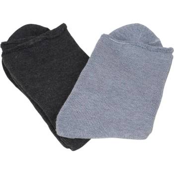 Сет от 2 чифта мъжки медицински термо чорапи в сиво и графит