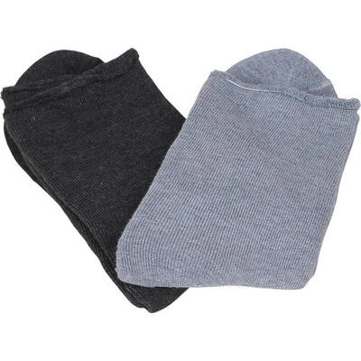 Сет от 2 чифта мъжки медицински термо чорапи в сиво и графит