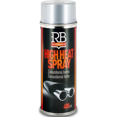 Rustbreaker RB High Heat Spray žáruvzdorná barva 400 ml červená