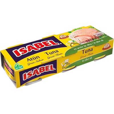 Isabel Tuňák ve olivovém oleji 3 x 80 g