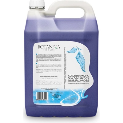 Botaniqa Šampon na bílou a světlou srst COLOR ENHANCING 4l