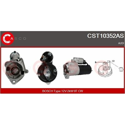 Štartér CASCO CST10352AS