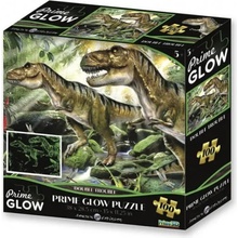 PRIME 3D Svítící puzzle Dvojitá DINO pohroma 100 ks