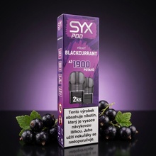 Syx Pod Blackcurrant 16,5 mg 2 x 950 potáhnutí