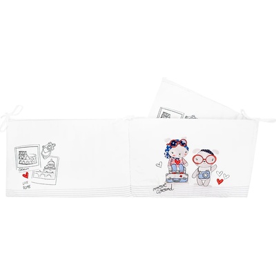 Kikka boo Обиколник с вата Kikkaboo Love Rome 180см (41109050115)