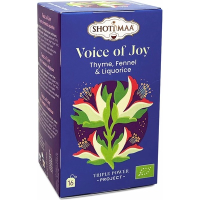 Shoti Maa BIO čaj Trojsíla Voice of Joy 16 sáčků