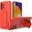 Wozinsky Кейс Wozinsky Kickstand Case Silicone, със стойка, за Samsung Galaxy A73, Червен (9145576247778)