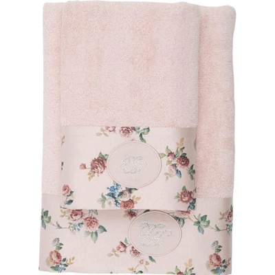 Soft Cotton a ROSELAND Ružová Sada viac rozmerov 2 ks