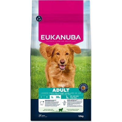 Eukanuba Adult Large rich in lamb and rice 12 kg