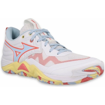 Mizuno Wave Momentum Elite W White/Calypso Coral/Pale Banan