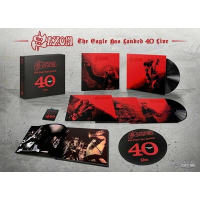 SAXON - THE EAGLE HAS LANDED 40 - LIVE LP