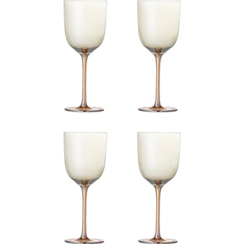 Bloomingville Aston чаши за вино 350 мл, кафяви, 4 бр (82072596)