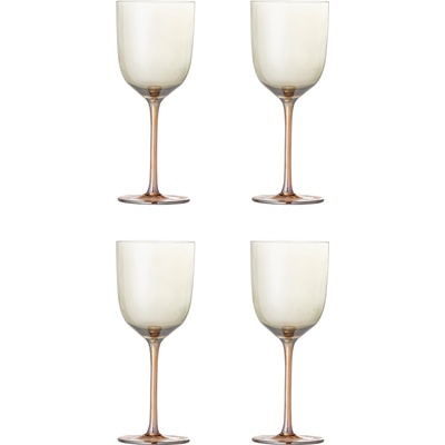 Bloomingville Aston чаши за вино 350 мл, кафяви, 4 бр (82072596)