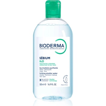 BIODERMA Sébium H2O мицеларна вода за смесена и мазна кожа 500ml