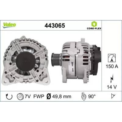 VALEO Alternátor NEW PART VA 443065