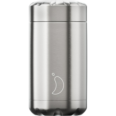 Chilly's Bottles Термос за храна 500 мл, стоманен (F500SSSTL)