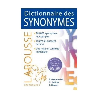 Dictionnaire des synonymes Larousse poche