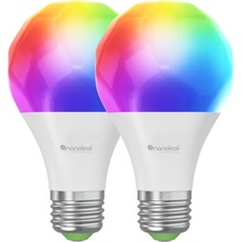 Nanoleaf Nanoleaf N7501B02-2A60E-SADA 2x LED RGBW Stm. žiarovka A19 E27/9W/230V 2700-6500K NL0064