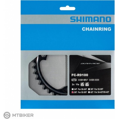 Shimano Dura-Ace FC-R9100 prevodník, 34T