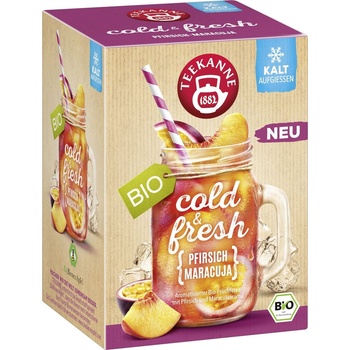 TEEKANNE Студен био чай Праскова и Маракуя - 41 г