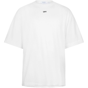 OFF WHITE Тениска OFF WHITE Men's Paint Arrow Oversized T-Shirt - White 1000