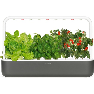 Kvetináč Click and Grow Smart Garden 9 sivý SG9G