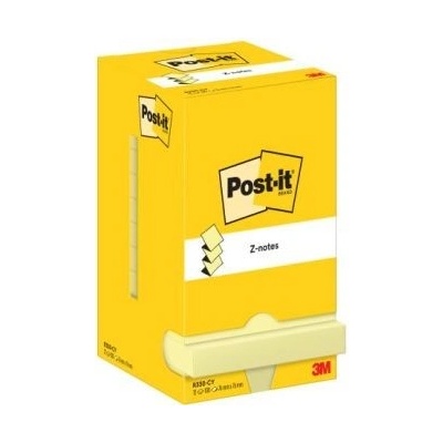 POST-IT Z-bloček Post-it 76x76 žltý 100 lístkov 12x100 lístkov