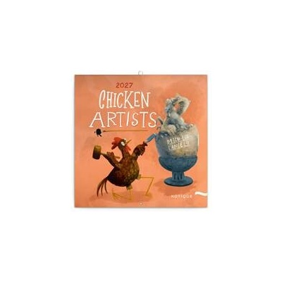 Chicken Artists nástěnný autor neuvedený 2027