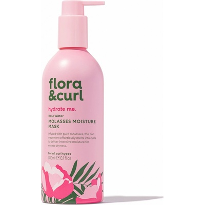 Flora & Curl Rose Water & Honey Molasses Moisture Mask 300 ml