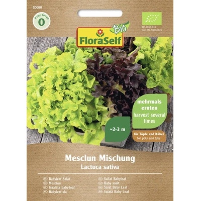 Šalát Baby leaf BIO Mesclun mix FloraSelf Bio
