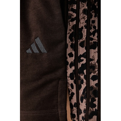 adidas къс панталон тип анцуг дамски с памук Leopard Pack (KV9301)