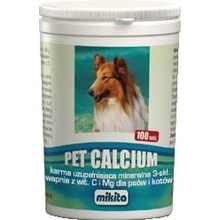 Mikita Pet Calcium - vápnik s vit. C a horčíkom 100 tbl