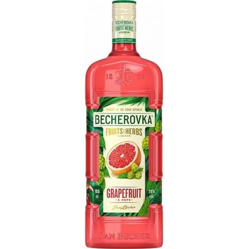 Becherovka Grapefruit & Hops 20% 1 l (holá láhev)