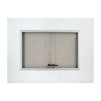 Aveli Vitrína informační šedá 21 x A4