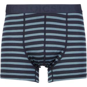 Stoic Мъжко мериносово термобельо Stoic Merino150 AlsenSt. Boxer Merino base layer - Dark Navy / Ocean Blue Striped - размер XXL (015-1638-2215)