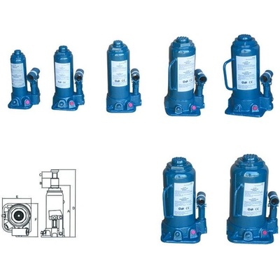 TORIN Хидравличен крик 10 тона (tg89622) (tg89622)