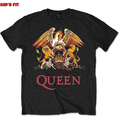 Детска тениска Queen - Classic Crest - ROCK OFF - QUTS03BB