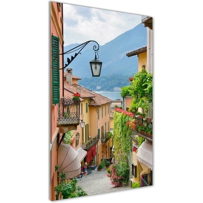 Vertikálny foto obraz sklenený Talianske uličky 50x100 cm