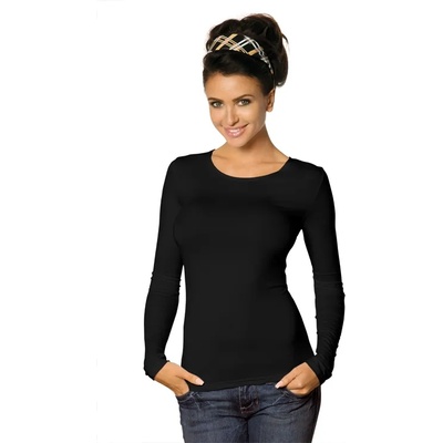 Babell Дамска блуза в черен цвятeh-6640-czarny - Черен, размер s