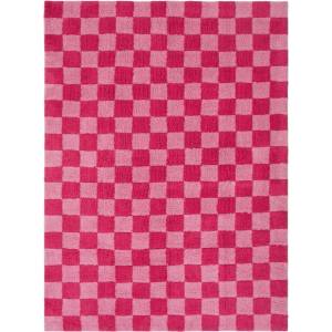Jotex Розов/светлорозов памучен килим 200x300 cm Mela - Jotex (1946715-07-45)