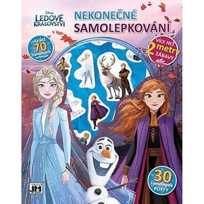 Nekonečné samolepkování Ledové království