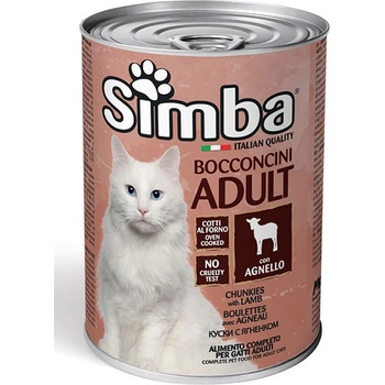 SIMBA Cat Jahňacie kúsky 415 g