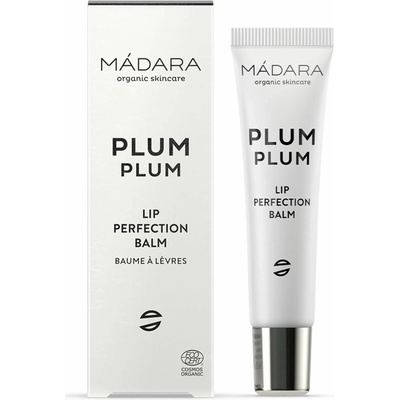 MÁDARA Balzam na pery Slivka Plum Plum Lip Perfection Balm 15 ml
