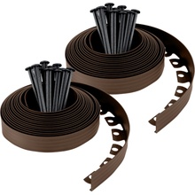 Unigardia Smart neviditelný obrubník 5 cm x 20 m s 60 kolíky hnědá 1 ks